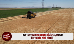 Konya Ovası’nda hareketlilik yaşanıyor! Üreticinin yüzü güldü…