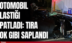 Konya'da feci kaza! Tırın altına ok gibi saplandı