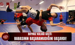 Boynuz kulağı geçti: Babasının başaramadığını başardı!