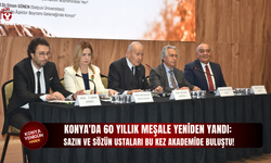 Sazın ve sözün ustaları Konya'da bir araya geldi