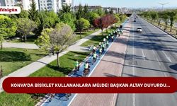 Konya'da bisiklet kullananlara müjde! Başkan Altay duyurdu...