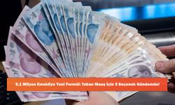 5,1 Milyon Emekliye Yeni Formül: Taban Maaş İçin 3 Seçenek Gündemde!