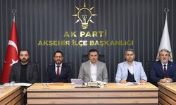 AK Parti Konya heyetinden Akşehir'de mesai!