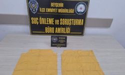 Konya'daki operasyonda 4 kişi tutuklandı; kilolarcası ele geçirildi