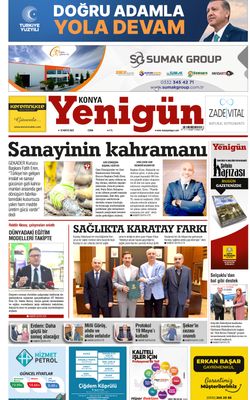 Konya Yenigün Gazetesi - 19.05.2023 Manşeti