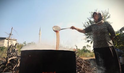İşte üzümün asmadan pekmez yolculuğu...
