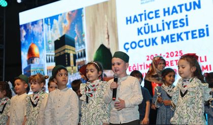 Selçuklu’da minikler Kur’an öğrenip mezuniyet coşkusu yaşadı