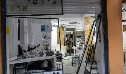 İran tarafından vurulan İsrail'in son görüntüleri