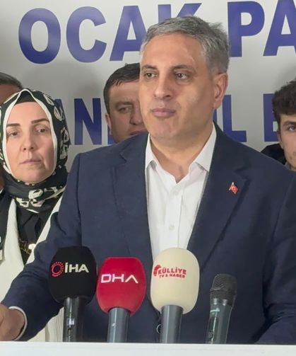Ocak Partisi Genel Başkanı Canpolat,  AK Parti’yi destekleyecekleri duyurdu
