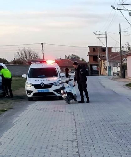 Konya'da elektrikli bisikletten düşen kişi yaralandı