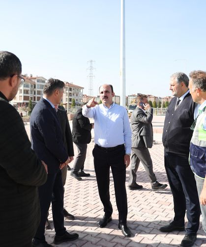 Başkan Altay, Fırat Caddesi Köprülü Kavşağı’nı inceledi