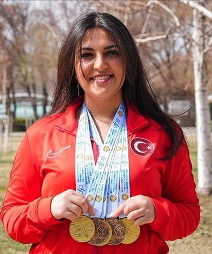 Tarih yazan Türk kadın atıcı: Şevval İlayda Tarhan