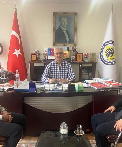 Bilal Yavaş ve Harun Aydın’dan ASKF’ye Gençlik Haftası ziyareti