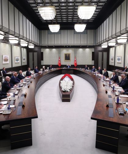 Cumhurbaşkanlığı Kabinesi toplandı