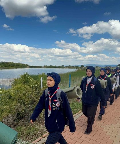 Konya’da küresel geri sayım: Dünya İslam ülkeleri izci kampı öncesi doğada büyük prova