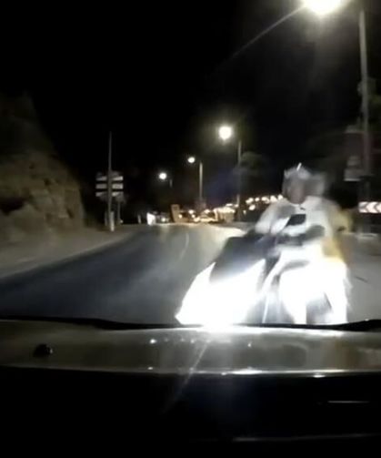 Bodrum'da gece yarısı trafik faciası: Araç kamerası dehşet anlarını saniye saniye kaydetti