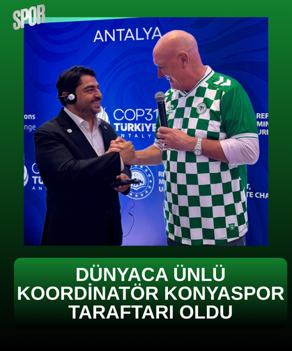Dünyaca ünlü koordinatör Konyaspor taraftarı oldu