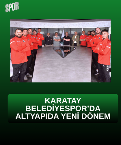 Karatay Belediyespor’da altyapıda yeni dönem