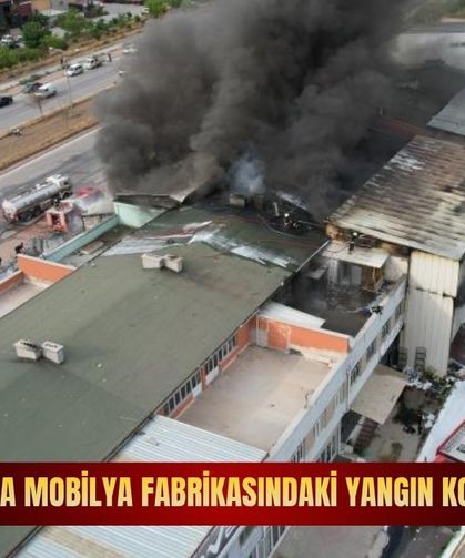 Konya’da korkutan fabrika yangını: Alevler şehri dumana boğdu! Ekipler seferber oldu