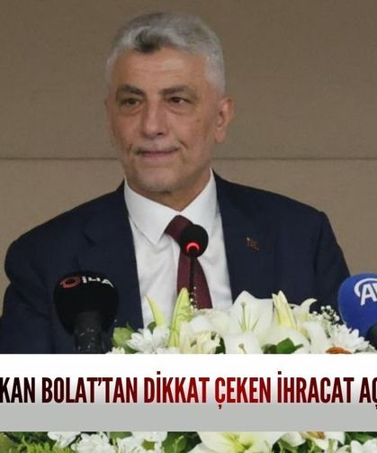 Bakan Bolat Konya'da konuştu: 'Türkiye'mizin ihracat gücü artıyor'