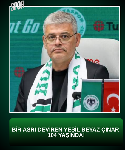 Bir asrı deviren yeşil beyaz çınar 104 yaşında!