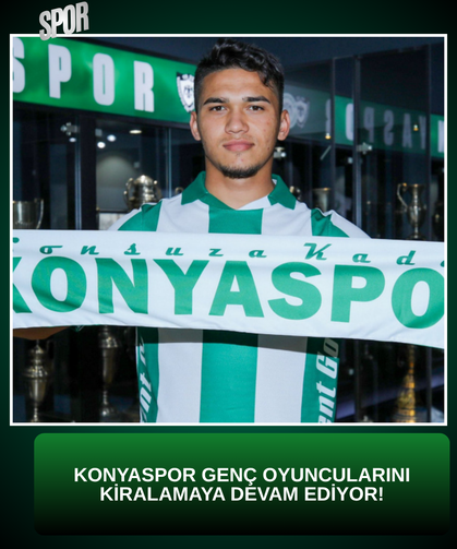 Konyaspor genç oyuncularını kiralamaya devam ediyor!