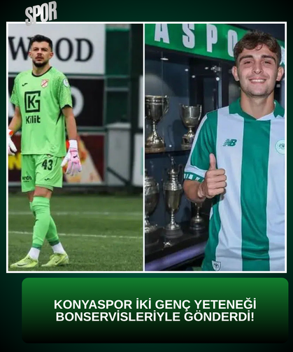 Konyaspor iki genç yeteneği bonservisleriyle gönderdi!