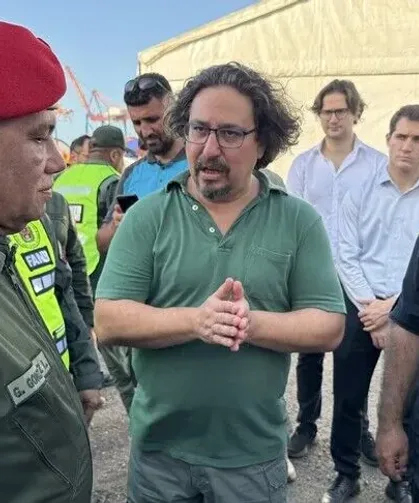 Deprem bölgesinde sıcak saatler! Venezuelalı bakanlar enkaz başında Türk ekiplerini ziyaret etti