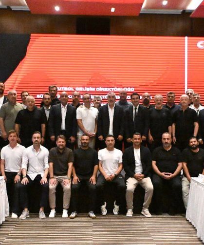 Konyaspor Akademisi yeni sezon için masadaydı: TFF zirvesinde geleceğin futbolu konuşuldu