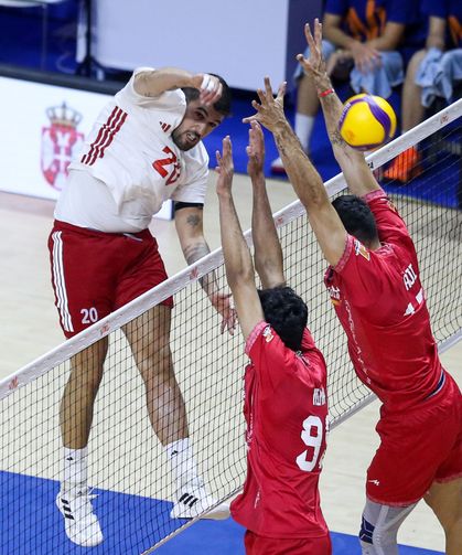 A Milli Erkek Voleybol Takımı final biletini kaptı!
