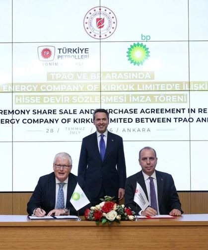Türkiye Kerkük’te söz sahibi oluyor! Dev enerji anlaşması imzalandı