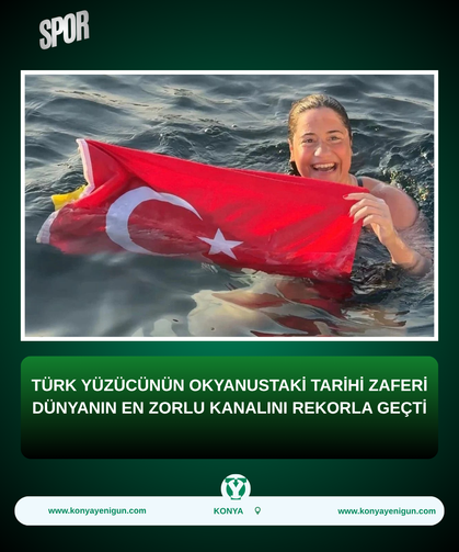 Türk yüzücünün okyanustaki tarihi zaferi: Dünyanın en zorlu kanalını rekorla geçti