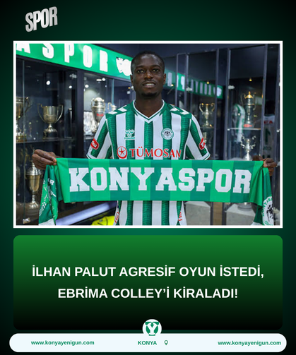 İlhan Palut agresif oyun istedi, Ebrima Colley’i kiraladı!