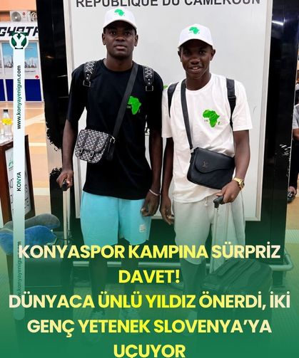 Konyaspor kampına sürpriz davet! Dünyaca ünlü yıldız önerdi, iki genç yetenek Slovenya’ya uçuyor