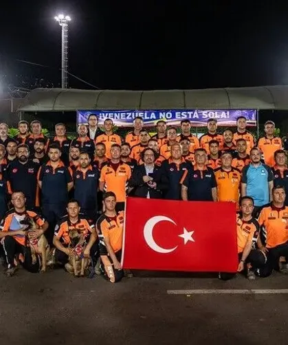 Venezuela’da tarihi tören: Türk askeri ve AFAD’a en üst düzey devlet madalyası!