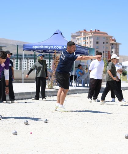 Konya'da 5 ülkeden 200 sporcu buluştu! Nefes kesen mücadele başladı