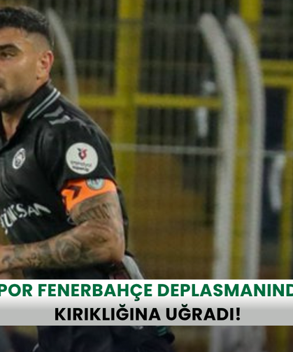 Konyaspor Fenerbahçe deplasmanında hayal kırıklığına uğradı!