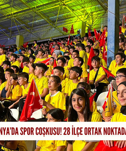 Konya'da spor coşkusu! 28 ilçe ortak noktada buluştu...