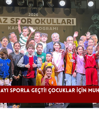 Karatay’da yaz ayı sporla geçti! Çocuklar için muhteşem kapanış…