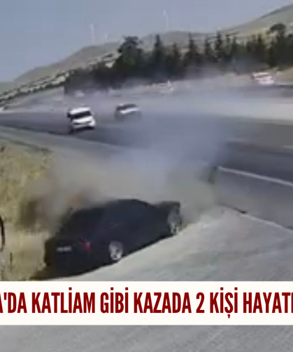 Konya'da katliam gibi kazada 2 kişi hayatını kaybetti!