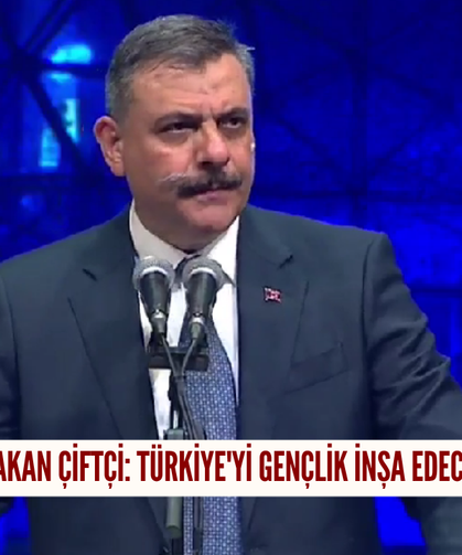 Bakan Çiftçi: Türkiye'yi gençlik inşa edecektir!