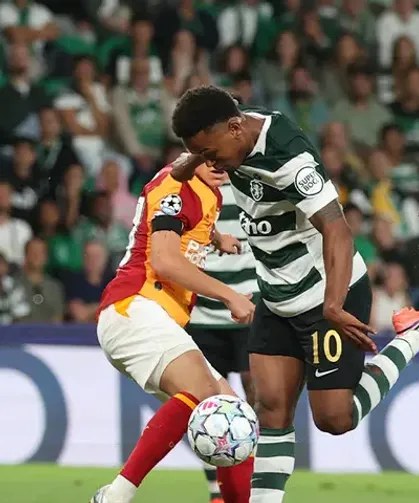 Galatasaray'dan Şampiyonlar Ligi'ne kötü başlangıç: Sporting deplasmanında 3-1'lik mağlubiyet