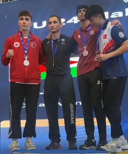 Gürkan Uğur Yıldız dünya podyumunda!