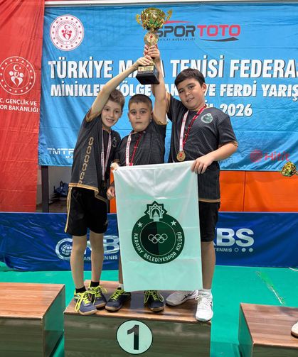 Karatay'ın minik raketleri Muğla'da zirvede!