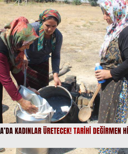 Konya’da kadınlar üretecek! Tarihi değirmen hizmete girdi…