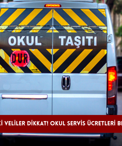 Konya’daki veliler dikkat! Okul servis ücretleri belli oldu…