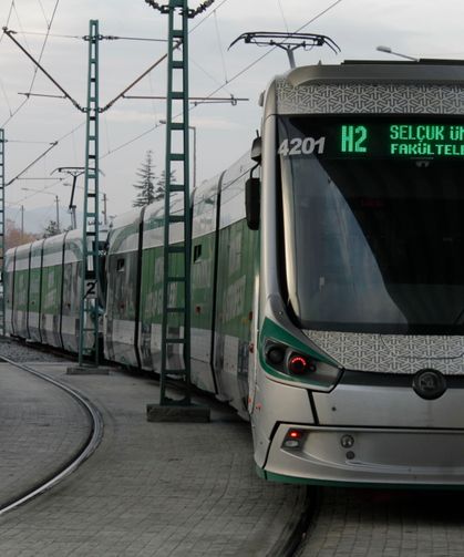 Konya toplu ulaşımında kritik saat dilimi: Tramvay seferlerine geçici düzenleme getirildi