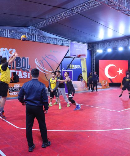 3X3 Basketbol Turnuvasının şampiyonu belli oldu