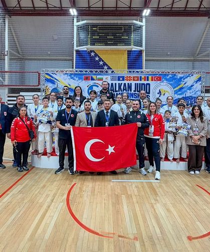 Konyalı judoculardan Balkanlar'da madalya yağmuru!