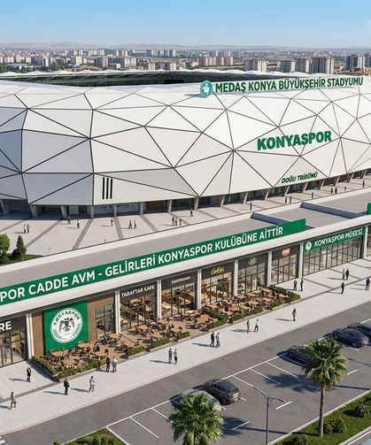 Konya Büyükşehir Stadyumu’nun önüne Cadde AVM geliyor